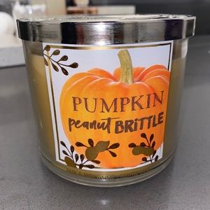 3-Wick “Pumpkin Peanut Brittle” Candle